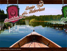 Tablet Screenshot of dworhubertusa.pl
